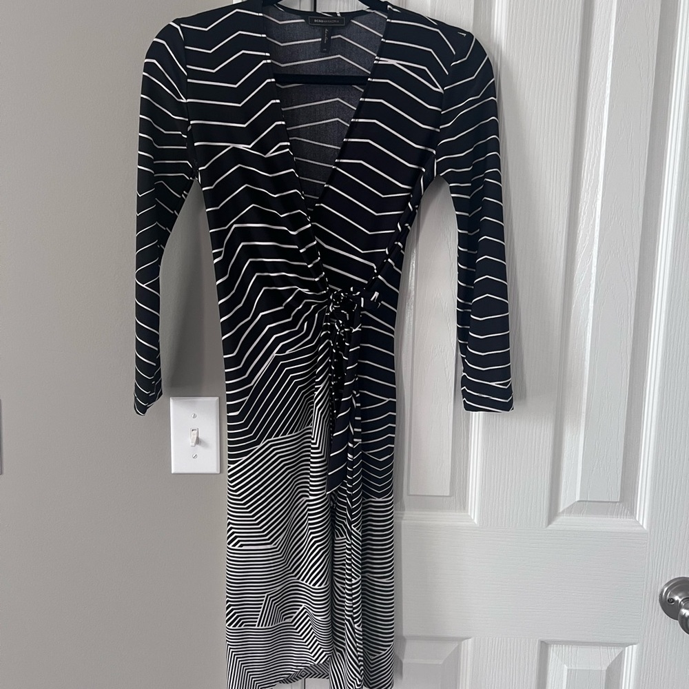 BCBG “Adele” Wrap Dress